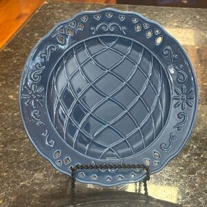 Blue Ceramic 8” Salad Plate